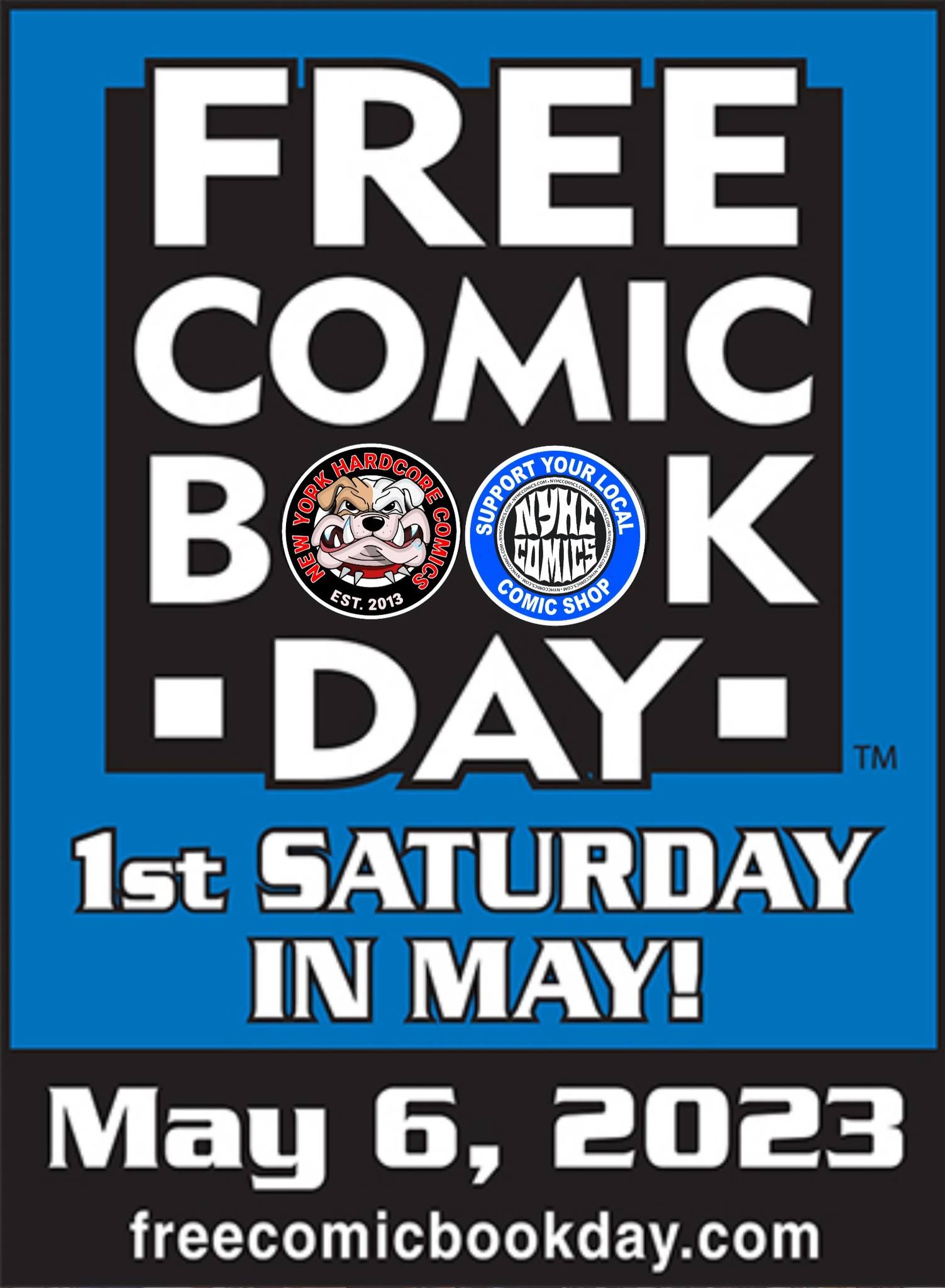 NYHC COMICS - Free Comic Book Day 2023 - New York Hard Core Comics